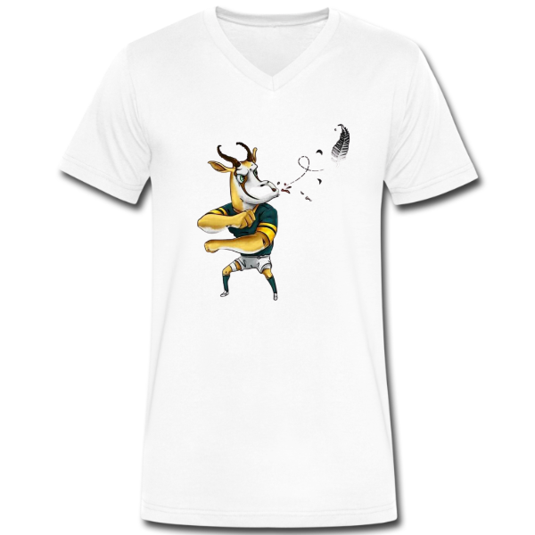 Men's VNeck Teeprint